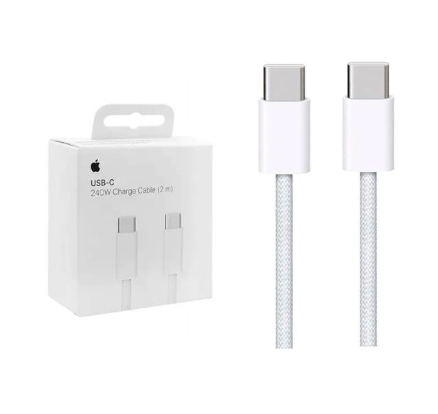 Cable Tipo C Trenzado Apple para MacBook 2 Metros